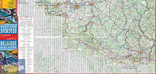 Express Map - Carte plastifiée de la Belgique