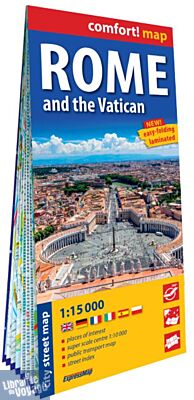 ExpressMap - Plan de Rome plastifié