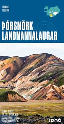 Ferdakort - Carte de Randonnée - Thorsmork - Landmannalaugar
