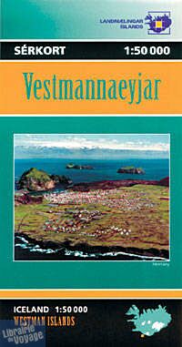 Ferdakort - Carte de Randonnée - Westman Islands 