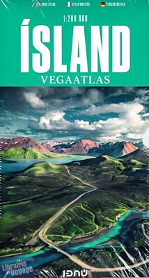 Ferdakort (IDNU) - Atlas routier de l'Islande à spirales (Island Vegaatlas)