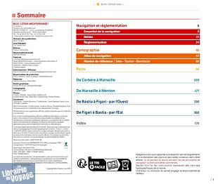 Figaro Nautisme - Guide - Bloc Cotier - Méditerranée - Edition 2026