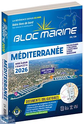 Figaro Nautisme - Guide - Bloc Marine Méditerranée 2026