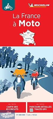 Michelin - Carte thématique - La France à moto