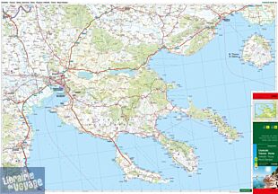 Freytag & Berndt - Carte - Chalkidiki - Thassos - Mont Olympe