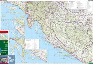 Freytag & Berndt - Carte - Croatie