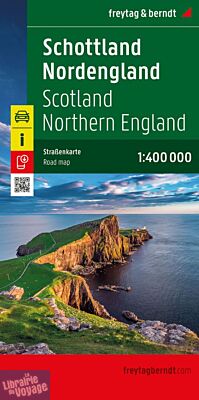 Freytag & Berndt - Carte d'Ecosse et Nord de l'Angleterre