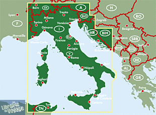  Freytag & Berndt - Carte d'Italie