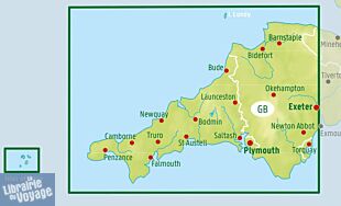 Freytag & Berndt - Carte de Cornouailles