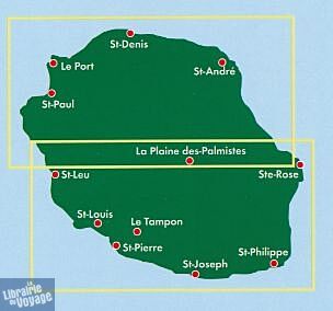 Freytag & Berndt - Carte de la Réunion