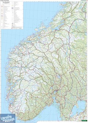 Freytag & Berndt - Carte de Norvège