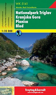 Freytag & Berndt - Carte de Randonnée - Nationalpark Triglav -  Kranjska Gora - Planica - Bled