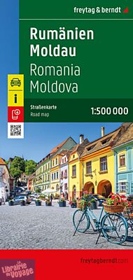 Freytag & Berndt - Carte de Roumanie et Moldavie