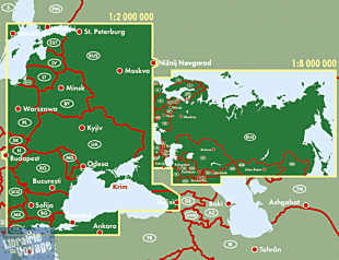 Freytag & Berndt - Carte de Russie - CEI