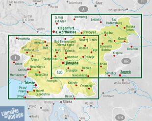 Freytag & Berndt - Carte de Slovénie