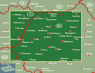 Freytag & Berndt - Carte de Transylvanie