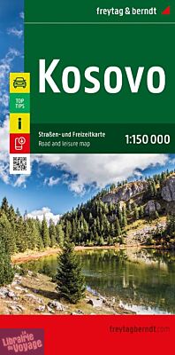 Freytag & Berndt - Carte du Kosovo
