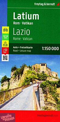 Freytag & Berndt - Carte du Latium 