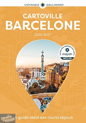 Gallimard - Guide - Cartoville de Barcelone (édition 2026-2027)