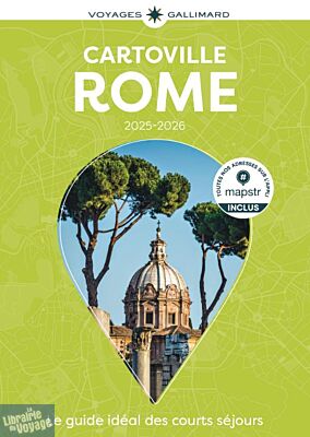 Gallimard - Guide - Cartoville de Rome (édition 2025-2026)