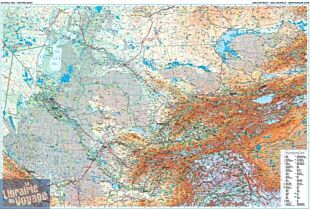 Gizi Map - Carte - Asie Centrale