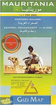 Gizi Map - Carte - Mauritanie