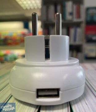 Go Travel - Ref.621 - Adaptateur USA vers Europe (avec usb)
