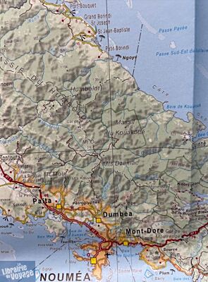Gouvernement de la Nouvelle-Calédonie - Carte - Nouvelle-Calédonie