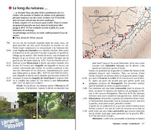 Graf éditions - Guide de randonnées (en français) - Amorgos, Naxos, Paros, Cyclades du nord et de l'est - Randonnées sur les îles grecques