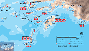 Graf Editions - Guide de randonnées (en anglais) - Rhodes - Karpathos - Kos - Sud Dodécanèse
