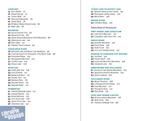 Greystone Books - Guide de randonnées (en anglais) - 105 Hikes in and around southwestern British Columbia