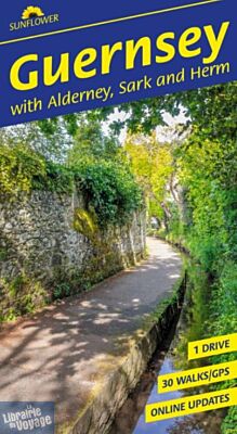 Sunflower Guidebooks - Guide (en anglais) - Guernsey walking guide (Guernesey)