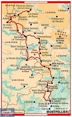Topoguide FFRP - Guide de randonnée pédestre - Réf. 4834 - Le chemin de Saint-Guilhem-le-Désert