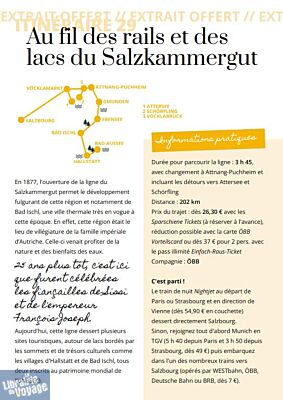 Gwénaëlle Michels et Victor Gérard (auto-édition) - Guide - Voyager en train dans les Alpes  (conseils, bons plans et itinéraires pour découvrir les pays alpins)