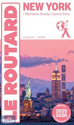 Hachette - Le Guide du Routard - New York - Edition 2025/26