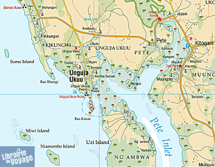Harms Verlag - Carte de Zanzibar