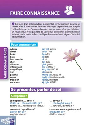 Harrap's - Guide de Conversation - Parler le vietnamien en voyage