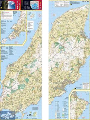 Harvey maps - Carte de randonnées - Isle of Man (Île de Man)