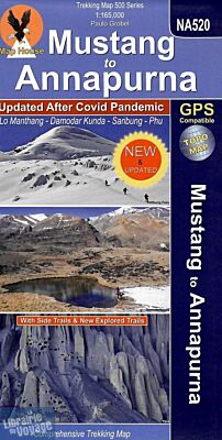 Himalayan map house - Carte réf.NA520 - Mustang to Annapurna