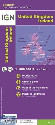 I.G.N - Carte - Royaume-Uni & Irlande 