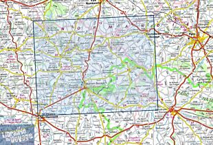 I.G.N. Carte au 1-25.000ème - Série bleue - 1415SB - Tinchebray - Bocage - Sourdeval