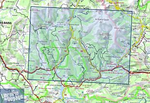 I.G.N. Carte au 1-25.000ème - TOP 25 - 3541OT - Annot- Saint-André-Les-Alpes - PNR du Verdon