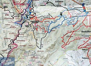 I.G.N - Carte - Découverte à vélo ref.VEL04 - L'Alsace à Vélo