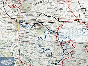 I.G.N - Carte - Découverte à vélo ref.VEL14 - La Manche à Vélo