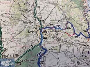 I.G.N - Carte - Ref.924 - Voies Vertes et Veloroutes de France 