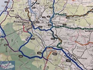 I.G.N - Carte - Ref.924 - Voies Vertes et Veloroutes de France 