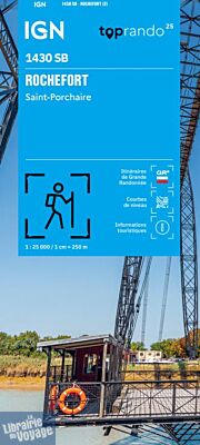 I.G.N - Carte au 1-25.000ème - Série bleue - 1430 SB - Rochefort - Saint-Porchaire