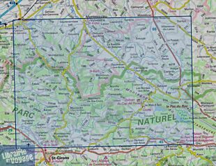 I.G.N - Carte au 1-25.000ème - Série bleue - 2046 SB - le Mas-D'azil - Sainte-Croix-Volvestre