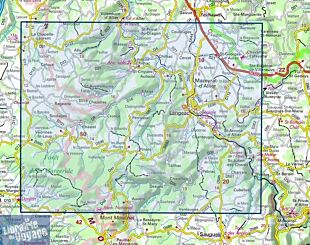 I.G.N - Carte au 1-25.000ème - Série bleue - 2635SB - Langeac - Lavoûte-Chilhac