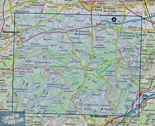 I.G.N - Carte au 1-25.000ème - Série bleue - 3134 SB - Saint-Etienne-de-Saint-Geoirs - Le Grand-Serre